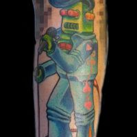 tattooed robot - Flashback Tattoo Studio Friedrichshain Berlin