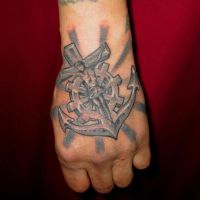 tattooed hand - Flashback Tattoo Studio Friedrichshain Berlin