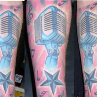 shure sh55 tattoo - Flashback Tattoo Studio Friedrichshain Berlin