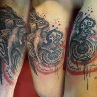 tattoo,trash,flashback,berlin,ewa tattoo studio - Forevereva Tattoo Studio Friedrichshain Berlin