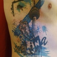 trash polka ,graffiti tattoo berlin - Forevereva Tattoo Studio Friedrichshain Berlin