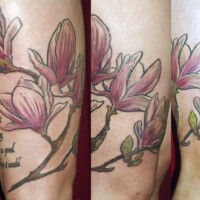 flowers,ewa,berlin,tattoo,flashback - Forevereva Tattoo Studio Friedrichshain Berlin